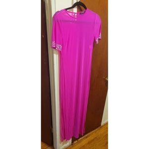 Pink Swimsuit with Matching CoverUp